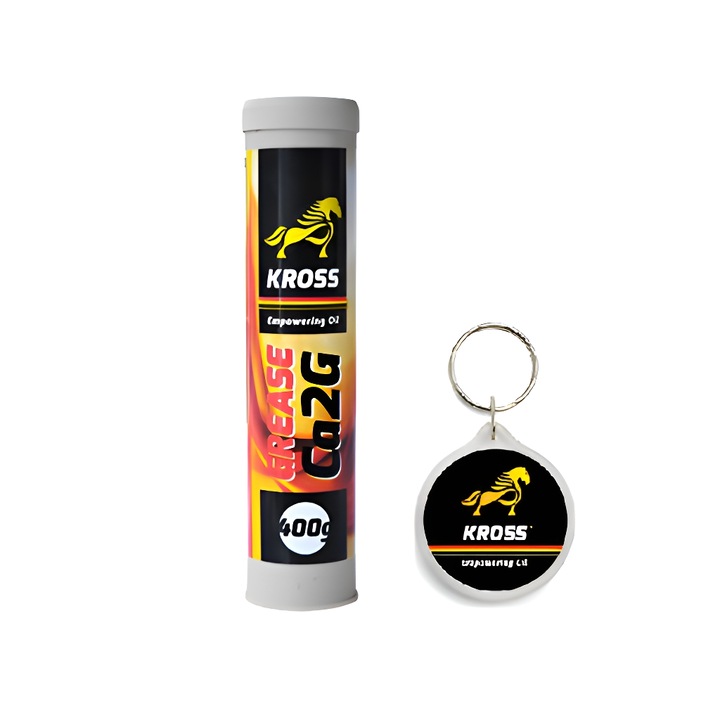 Set Vaselina grafitata CA-2 G si breloc Kross, 400g