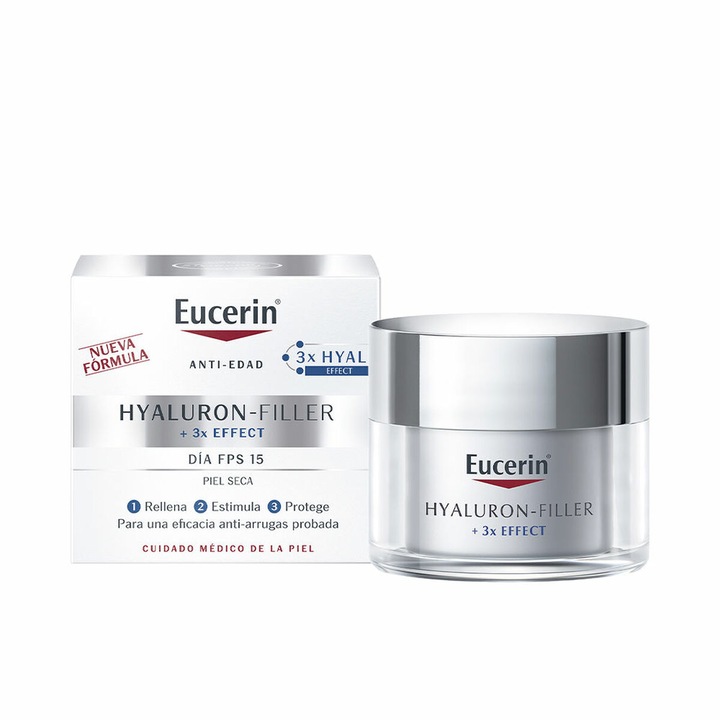 Crema de fata Eucerin, Hyaluron Filler, SPF 15