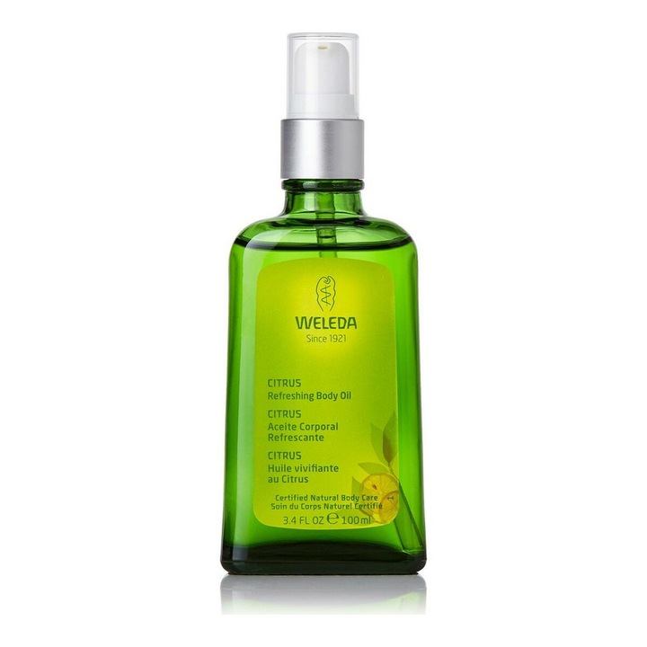 Hidratáló testolaj, Weleda, Citrom, 100ml