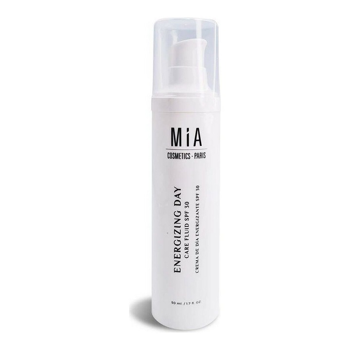 Crema de zi hidratanta, Energizing Day, Mia Cosmetics Paris, SPF 30, 50 ml