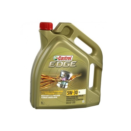 Двигателно масло Castrol, Edge LL, 5W30, синтетично, 5л - eMAG.bg