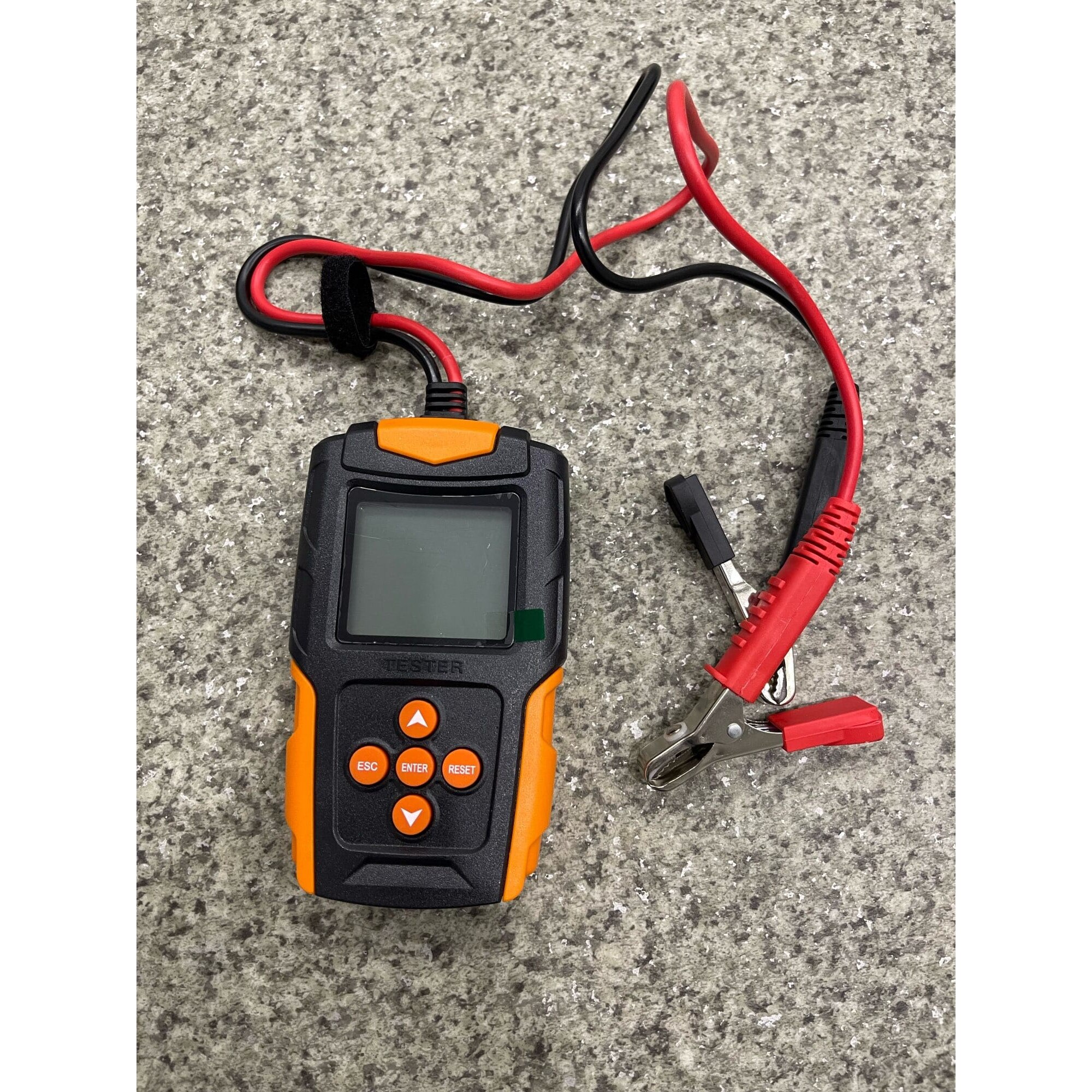 Tester Per Batterie Auto GOTOTOP 6V/12V 100A - Analogico Con Voltmetro, Cassa Acciaio Inox, Portatile
