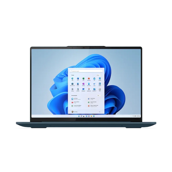Lenovo Yoga Pro 7 14ARP8 14.5" 2.5K IPS laptop, AMD Ryzen™ 5 7535HS, 16GB, 512GB SSD, Integrated AMD Radeon™ 660M, Windows® 11 Home, Magyar billentyűzet, Kék