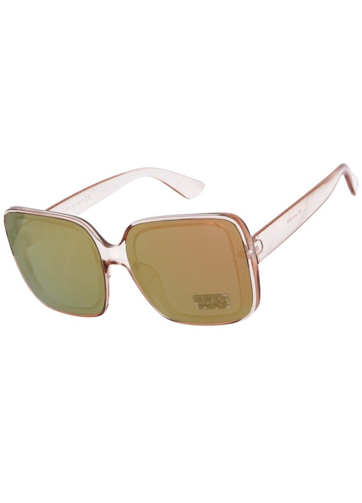 Női napszemüveg, Born86, műanyag, 143 mm, 15 mm, 63 mm, 145 mm, 60 mm, barna