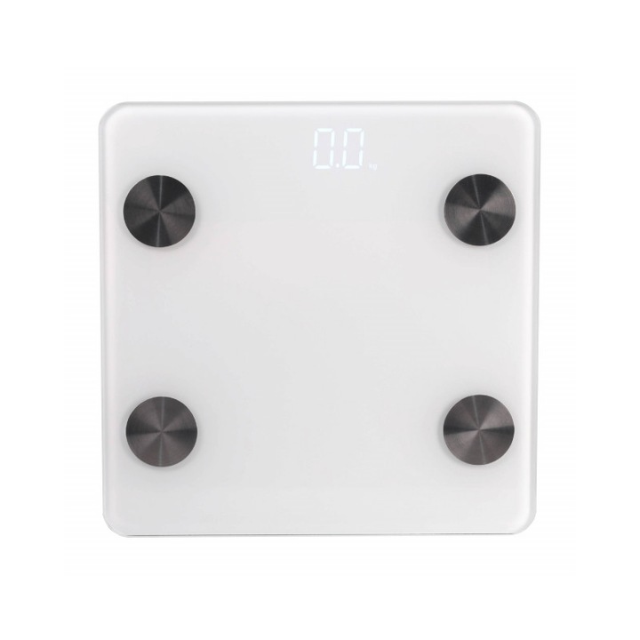 Персонален кантар Orava EV-600BT макс. 180 кг, Bluetooth, LED, Бял