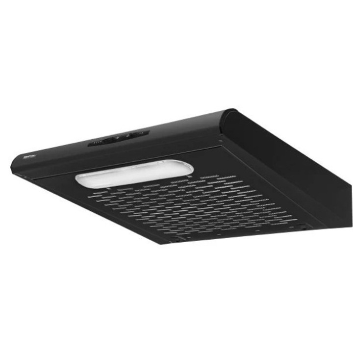 Hota, MPM, 183 m3/h, 60cm, 3 viteze, Negru