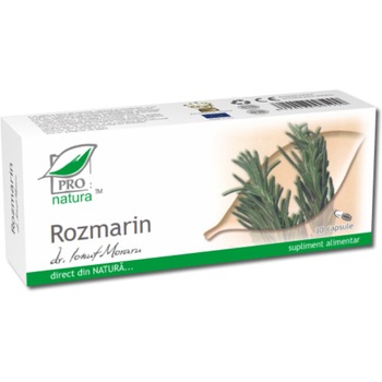 Rozmarin, Pro Natura, 30 capsule Rozmarin, Pro Natura, 30 capsule