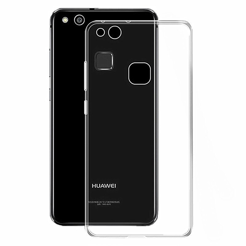 Capac de protectie din TPU subtire (0.3 mm) pentru Huawei P10 Lite, alb transparent
