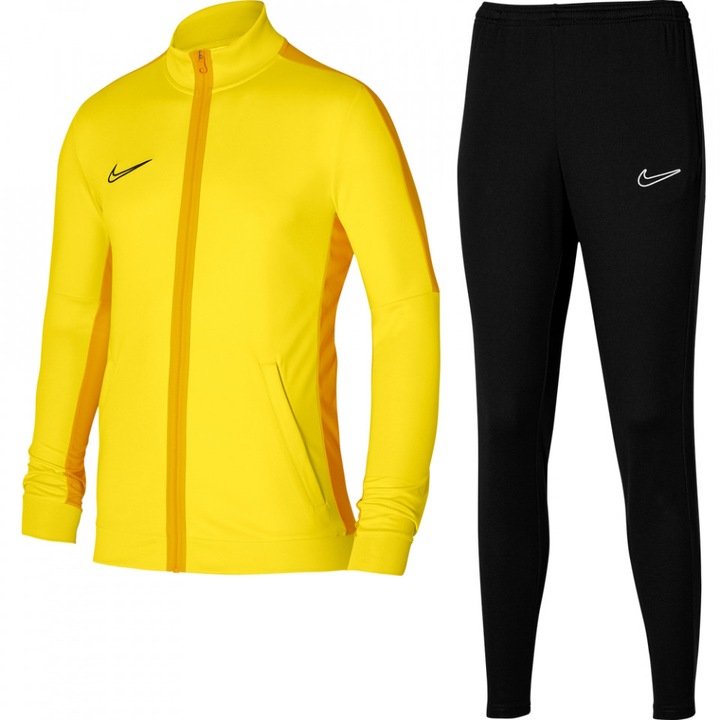 Trening Nike Academy 23 Knit barbati, Negru/Galben