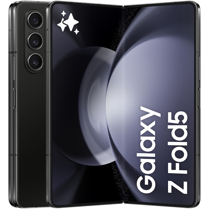 Telefon mobil Samsung Galaxy Z Fold5, 12GB RAM, 512GB, 5G, Phantom Black