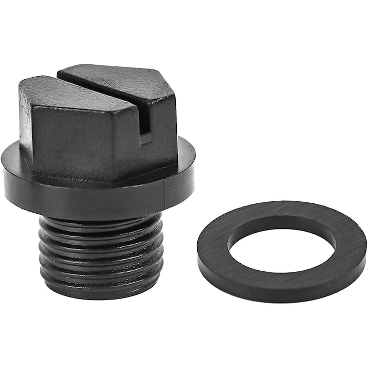 Dop de drenaj pentru pompa piscina, Sunmostar, Polipropilena, 2cm, Negru