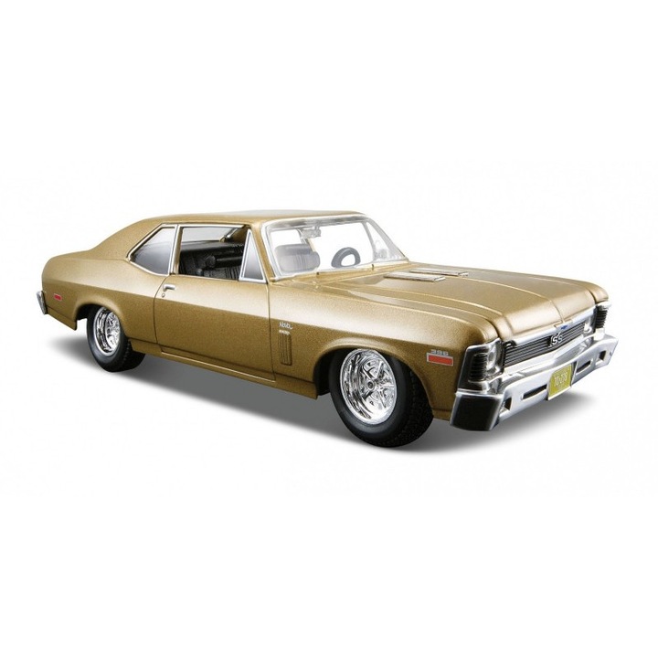 Chevrolet Nova SS 1970 Model Car, Maisto, 1:24, Többszínű