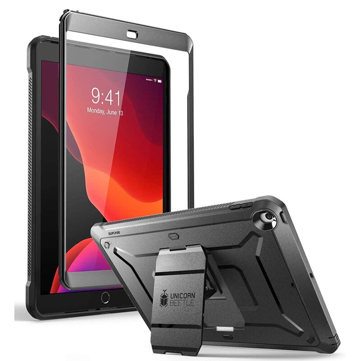 Калъф за Apple iPad 10.2 2021/2020/2019, Unicorn Beetle Pro, X865, черен