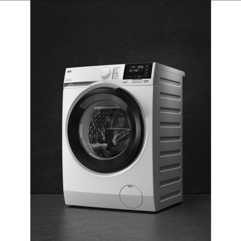 Masina de spalat cu abur cu incarcare frontala AEG LFR71844UE UniversalDose, 8 kg, 1400 rpm, clasa energetica A, afisaj LED, alb