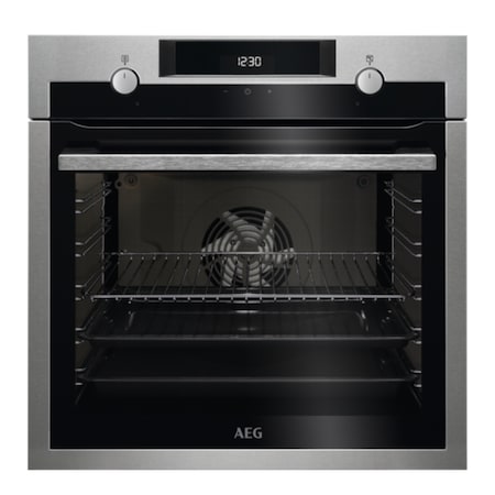 Cuptor incorporabil AEG BCE455351M, Electric, 72 l, Autocuratare catalitica, SteamBake, 9 functii, Grill, Clasa A, Inox