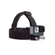 Sistem de prindere pe cap Headstrap pentru camere video sport GoPro Hero 1 2 3 + 4 5 6 7 8 9 10 11 12 Session Mini Max Fusion, insta360 One X Go, SJcam, DJI Action, Universal
