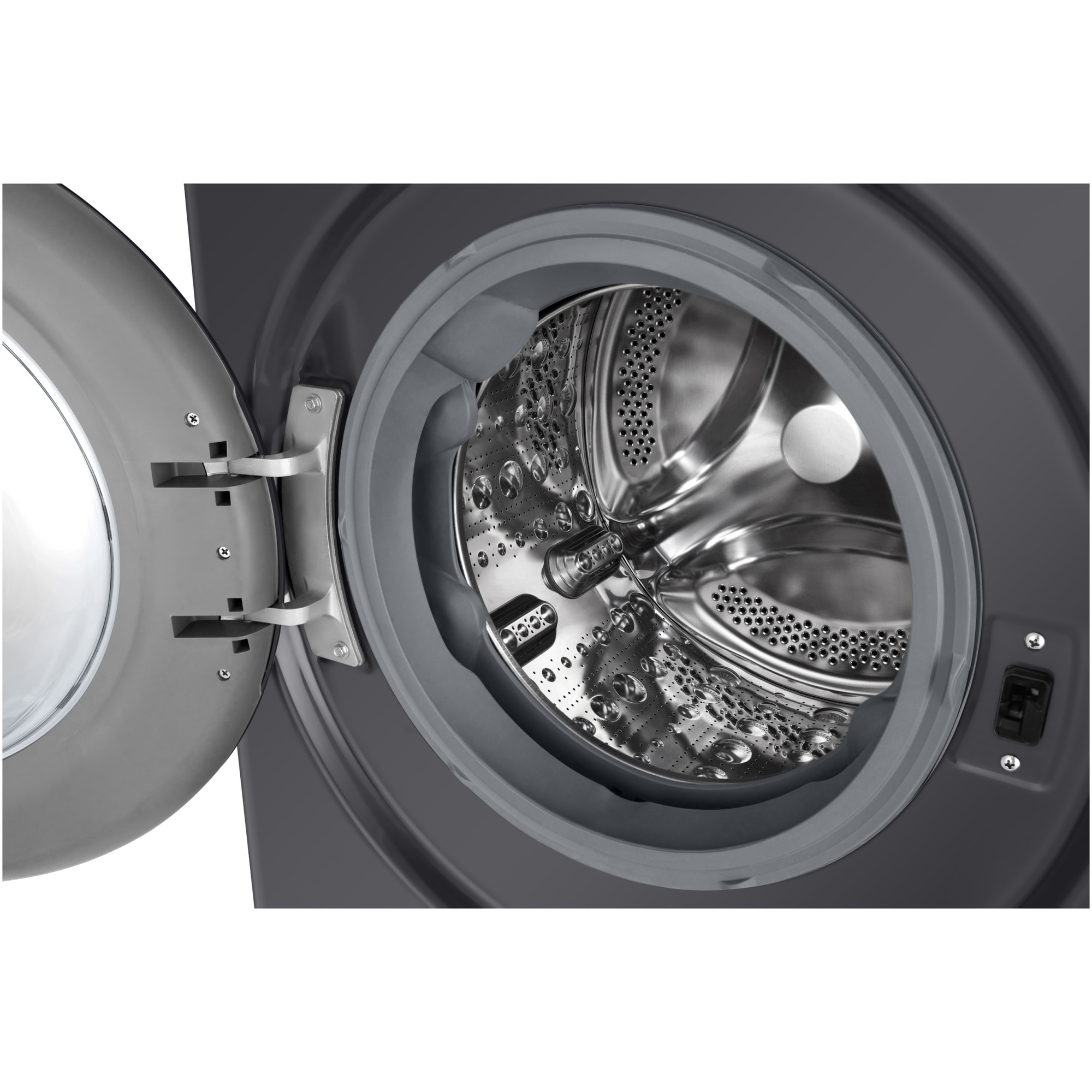 Masina de spalat rufe LG F4WR511S2M, 11 kg, 1400 rpm, Clasa A, Motor AI Direct Drive, TurboWash, Smart Diagnosis, Negru