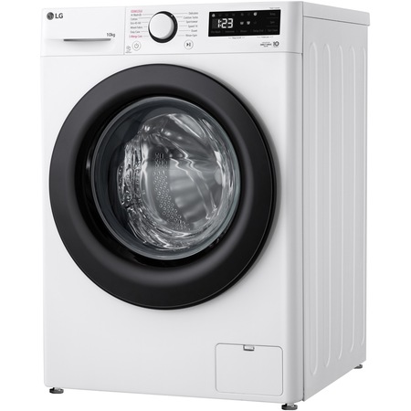 Masina de spalat rufe LG F4WR510SBW, 10 kg, 1400 RPM, Clasa A, Inverter Direct Drive, Steam, Smart Diagnosis, AI DD, AI Wash, Alb