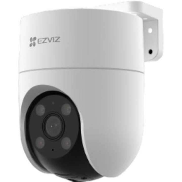 Camera supraveghere, EZVIZ H8c IP, 4 mp, Alb/Negru