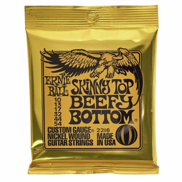 Комплект струни за електрическа китара Ernie Ball 2216 Skinny Top Beefy Bottom