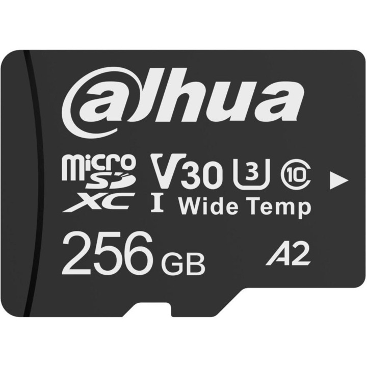 Card de memorie, DAHUA, 256GB, Clasa 10, Negru