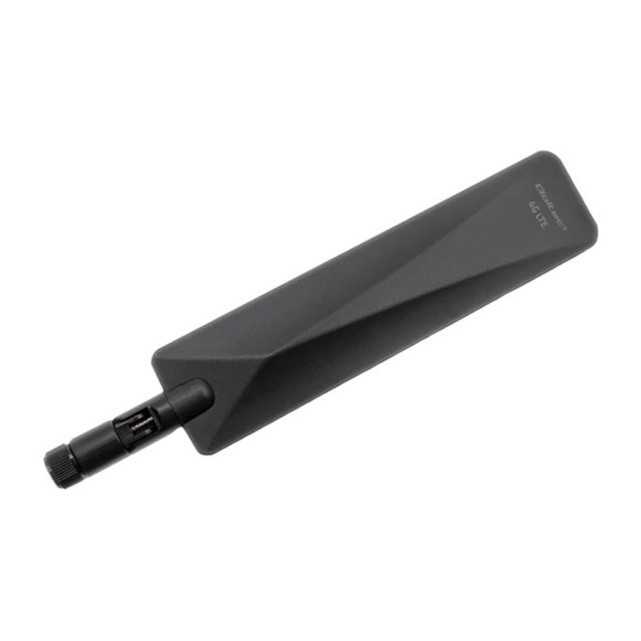 Antena 4G LTE omnidirectionala, Qoltec, 7dBi, 195 mm, Negru