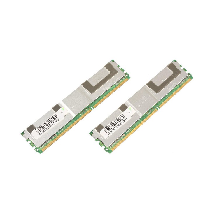 CoreParts Memória modul készlet, 2db, 8 GB, 667 Mhz, DDR2, Többszínű