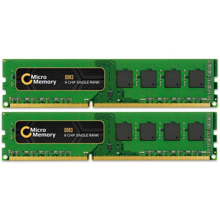 Комплект от 2 модула памет, CoreParts, 16 GB, 1333 Mhz, DDR3, Multicolor