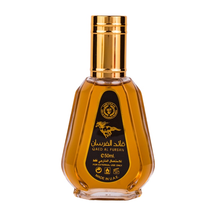 Apa de Parfum Ard al Zaafaran, Qaed al Fursan, Barbati, 50ml