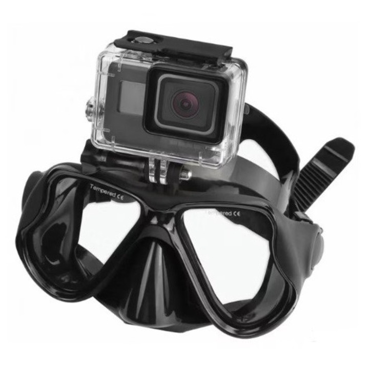 Подводни очила с щипка За спортни видеокамери Gopro Hero 1 2 3+ 4 5 6 7 8 9 10 11, сесийни, мини, макс, универсални, заедно с калъф/предпазна чанта/транспорт