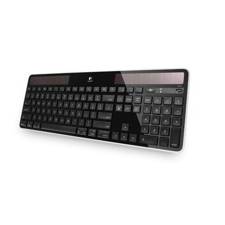 K750 billentyűzet, Logitech, vezeték nélküli, fekete
