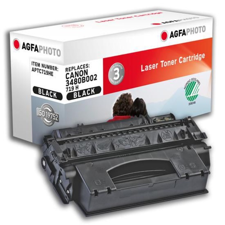 AgfaPhoto 3480B002 toner, fekete, 6400 oldal