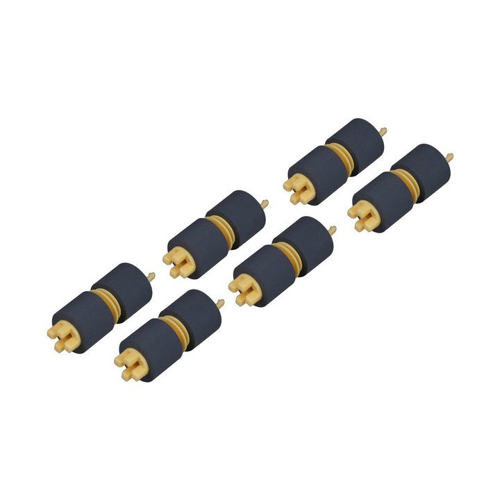 Set 6 role alimentare cu hartie, CoreParts, Compatibile cu Xerox WorkCentre/DocuCentre IV2060, Plastic, Galben/Negru