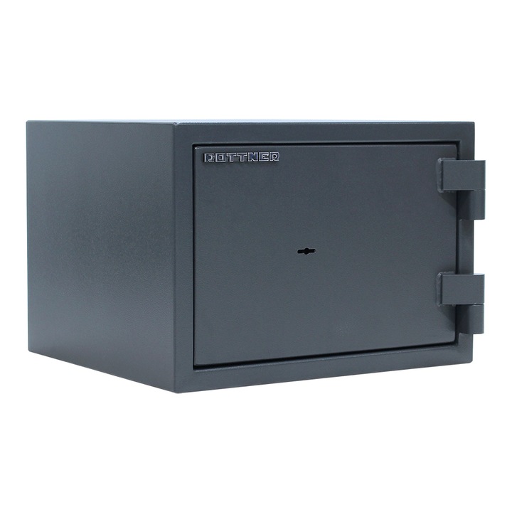 Seif Antifoc si Antiefractie Rottner Fire Hero 30 EN1 Inchidere Cheie Antracit