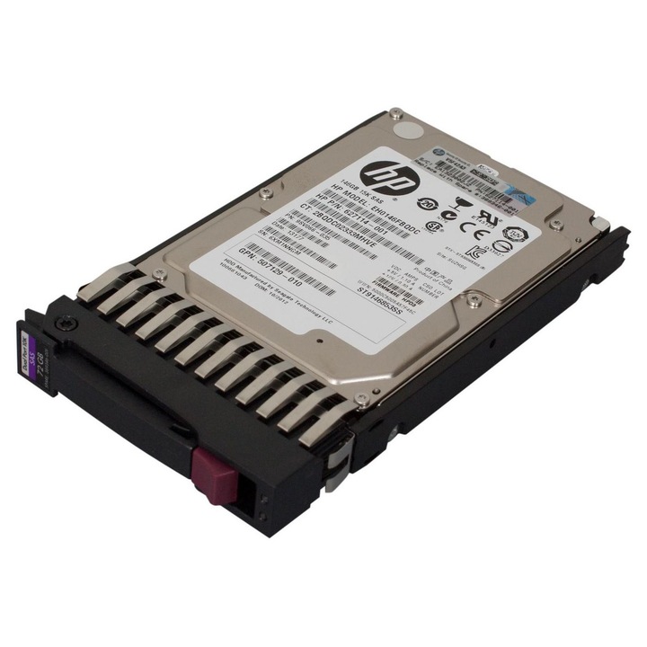 Hard disk, Hewlett Packard, 72GB, 10.000 RPM, Negru