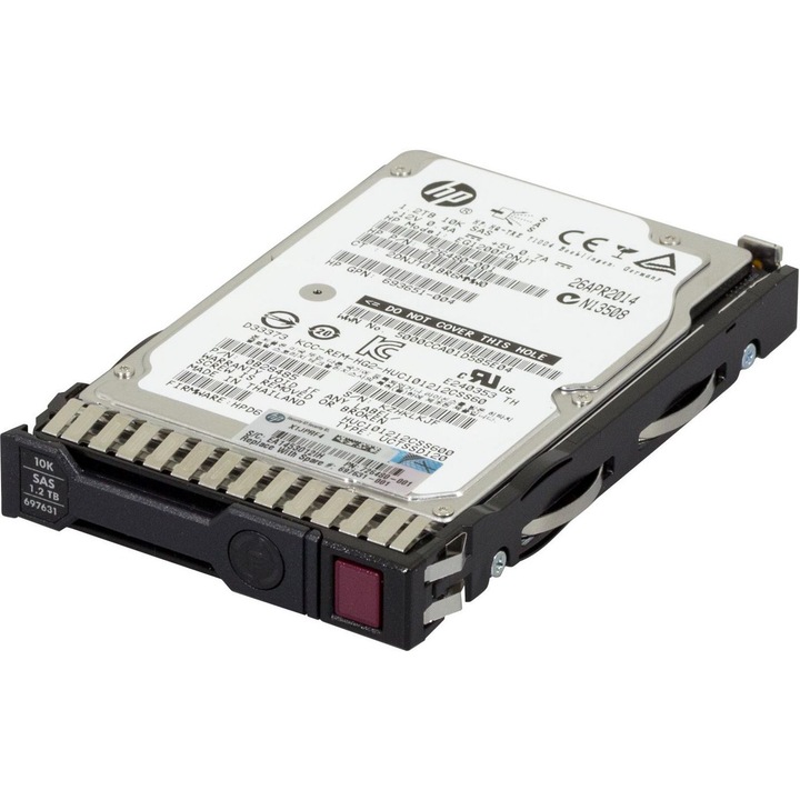 HDD сървър, Hewlett Packard Enterprise 1.2TB 6G SAS 10K rpm SFF 2.5", 213010467