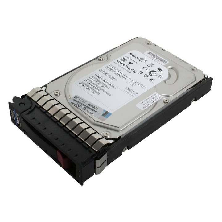 Hard Disk, Hewlett Packard, 2 TB, SATA, 7200 rpm, 213009602, Negru/Argintiu
