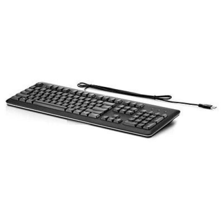Tastatura calculator, HP, Plastic, Mecanic, Cablu USB, Slim, Negru