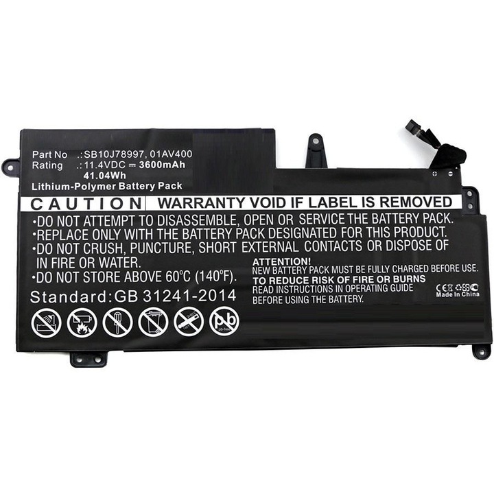 Baterie de laptop pentru Lenovo, CoreParts, 213019121