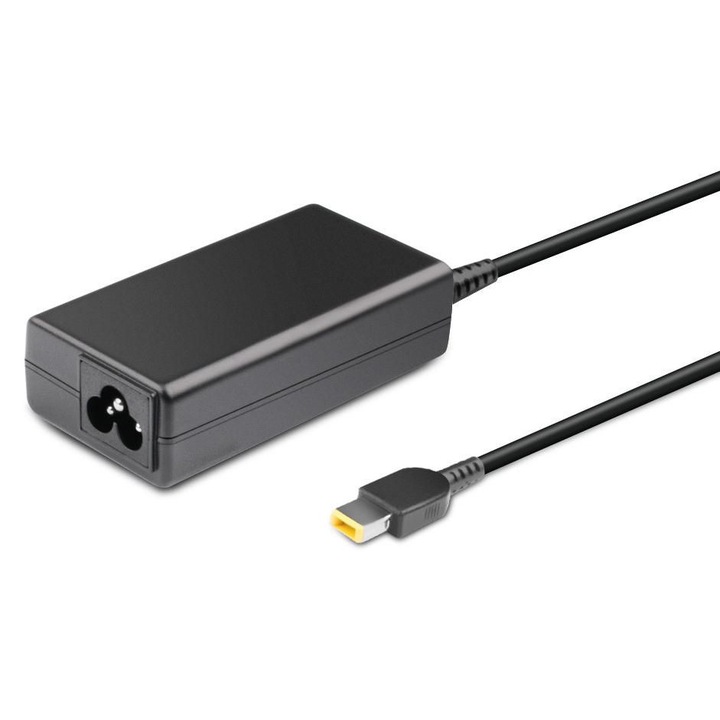 Incarcator laptop CoreParts 65W 20V 3.25A, priza patrata, cablu de alimentare EU
