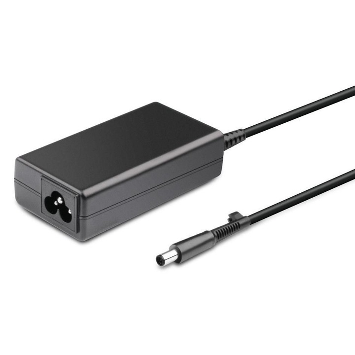 Adaptor alimentare, CoreParts, pentru Dell, 65W, 19.5V, 3.34A, Negru