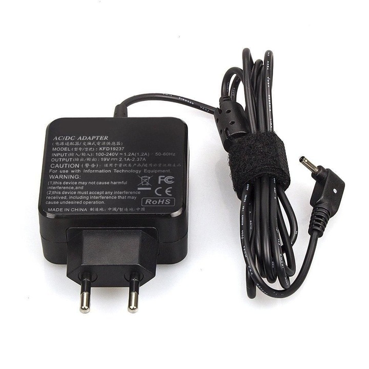 Incarcator laptop, CoreParts, Compatibil cu Asus, Negru
