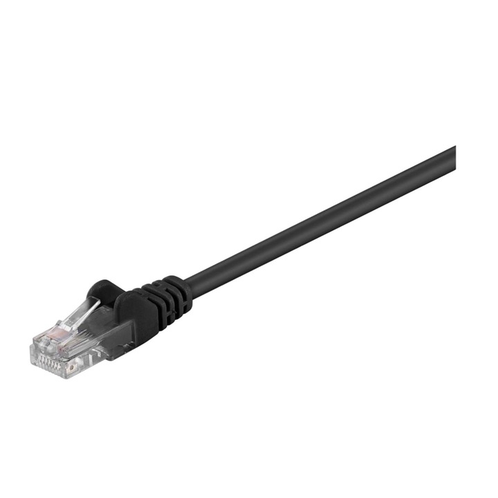 Set 10 cabluri, MicroConnect, U/UTP, CAT5e, Negru, ,3M, 213024997
