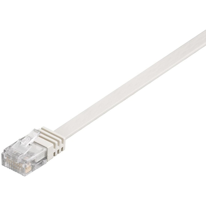 Cablu MicroConnect, U/UTP, CAT6, 0,25, M, Alb plat