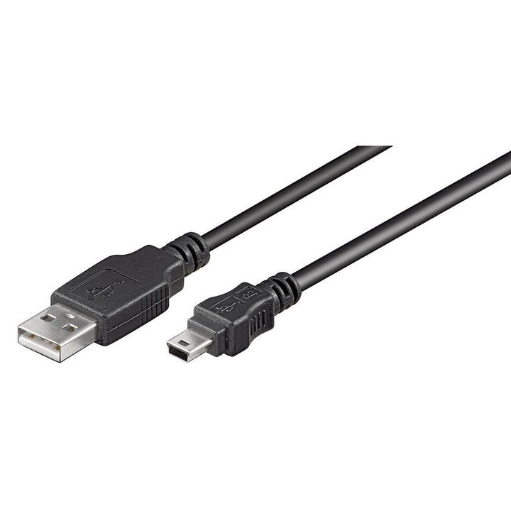 Кабел MicroConnect USB A - Mini USB B 5P 0.5 m
