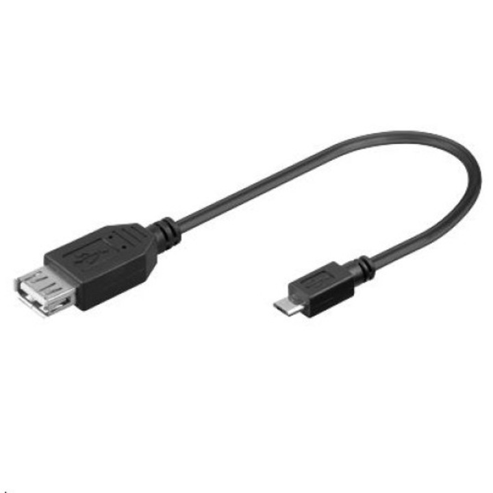 MicroConnect USB A - B Micro FM kábel 0,20 m