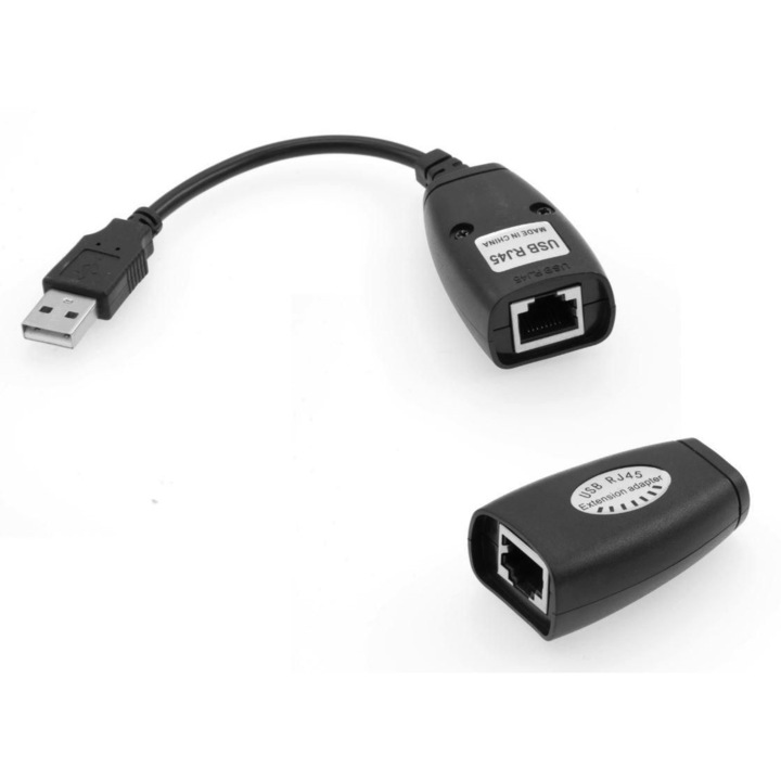 Конвертор MicroConnect, CAT 5/5e/6 / USB 1.1