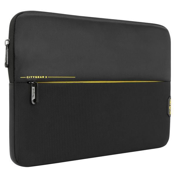 Husa CityGear pentru laptop de 11.6" Negru/Galben