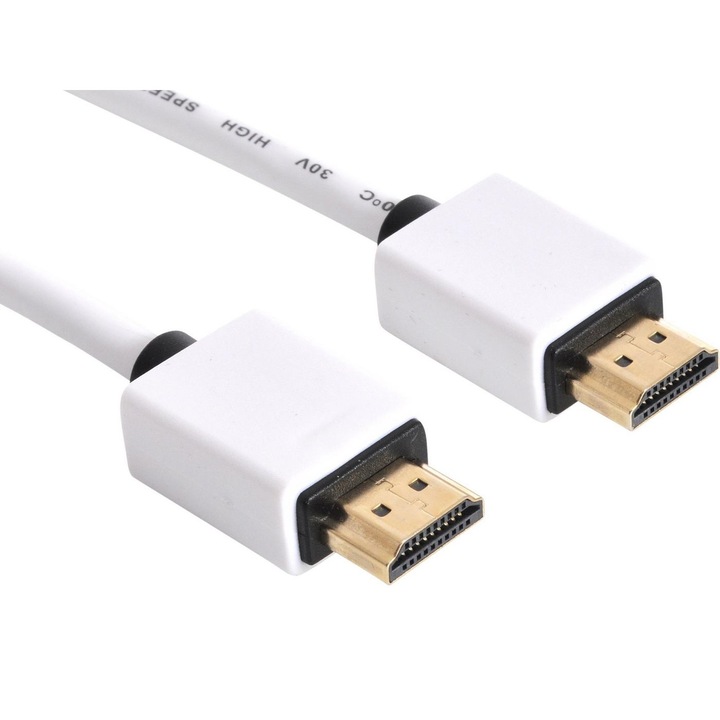 Cablu, Sandberg, HDMI-HDMI 2.0, 1 m, Alb