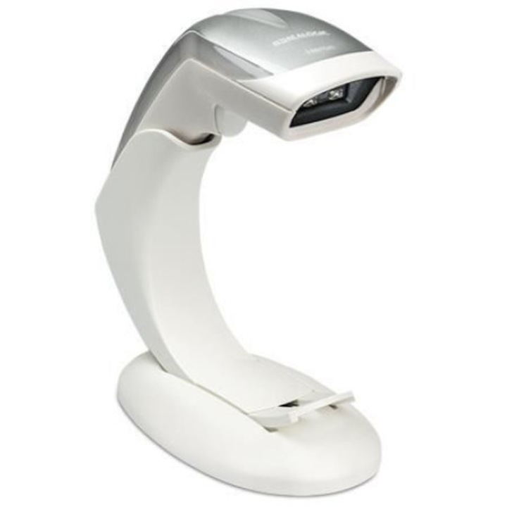 Cititor de coduri de bare, Datalogic, USB, 2D, Imager, Alb/Gri